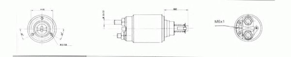 Solenoid, electromotor