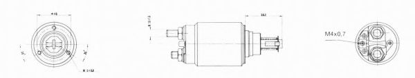 Solenoid, electromotor