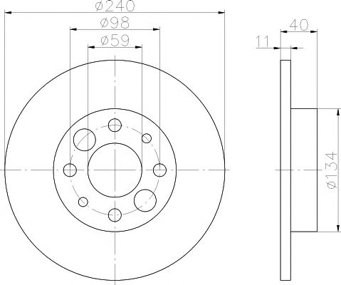 Disc frana