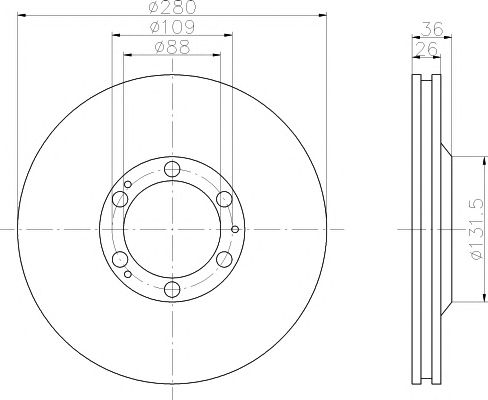 Disc frana