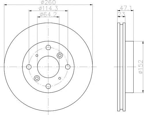 Disc frana