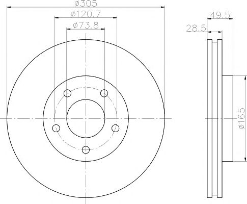 Disc frana