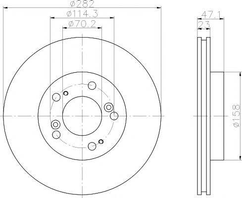 Disc frana