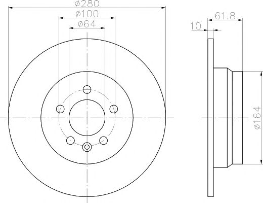 Disc frana