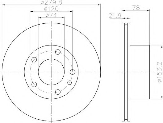 Disc frana