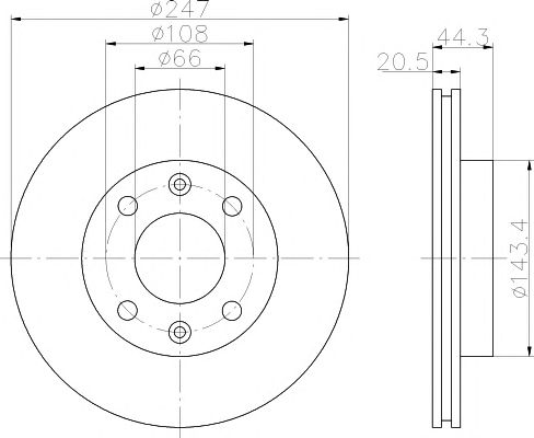 Disc frana