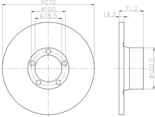 Disc frana