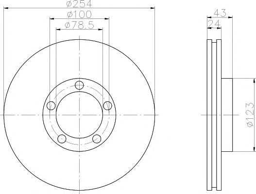 Disc frana