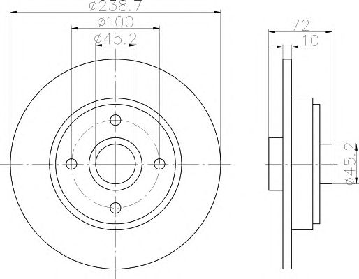 Disc frana