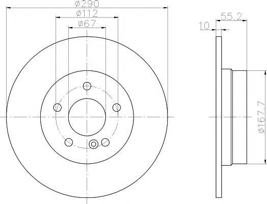 Disc frana