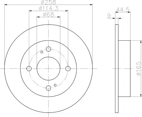 Disc frana