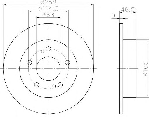 Disc frana