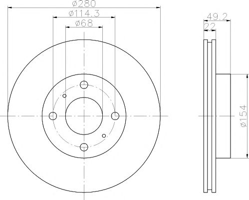 Disc frana