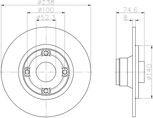 Disc frana