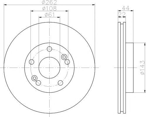 Disc frana