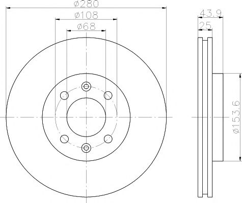 Disc frana