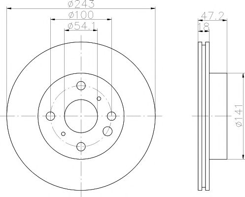 Disc frana