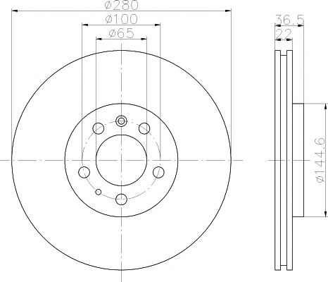 Disc frana