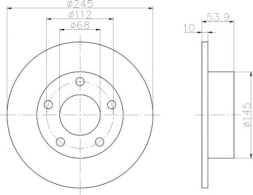 Disc frana