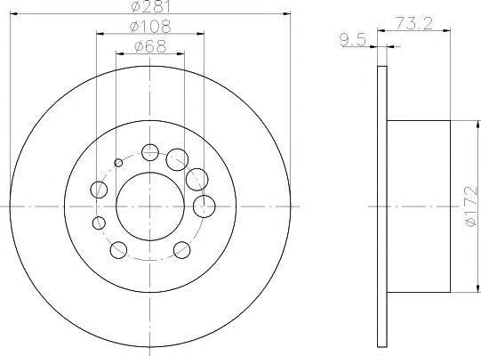 Disc frana