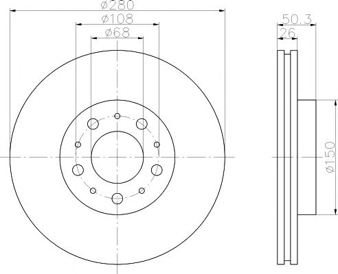 Disc frana