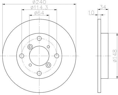 Disc frana