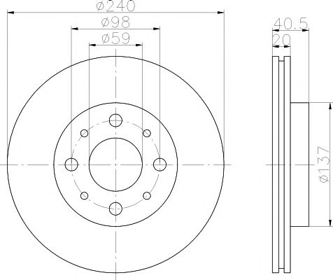 Disc frana