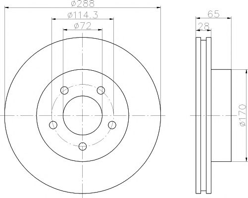 Disc frana