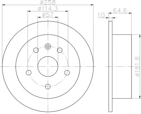 Disc frana