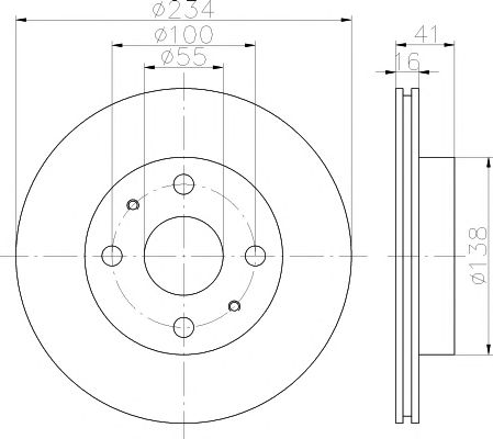 Disc frana