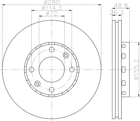 Disc frana