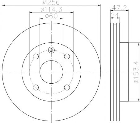 Disc frana