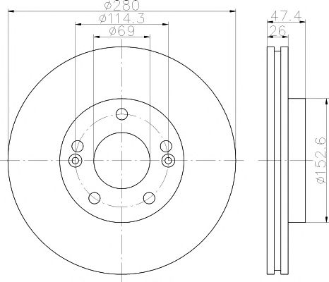 Disc frana