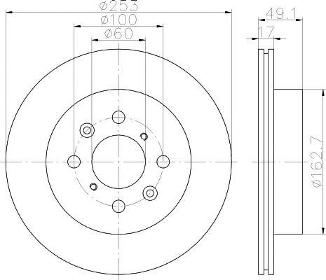 Disc frana