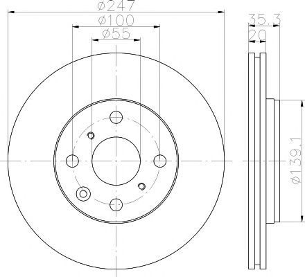 Disc frana