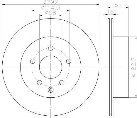 Disc frana