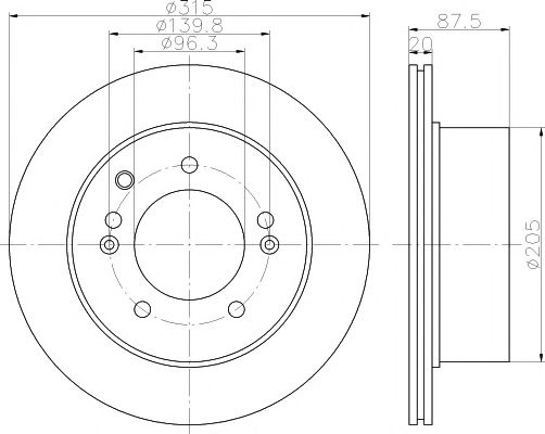 Disc frana