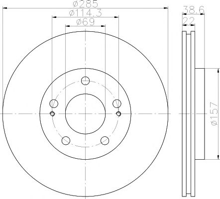 Disc frana