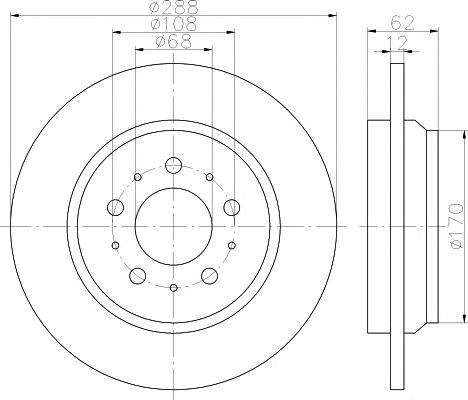 Disc frana