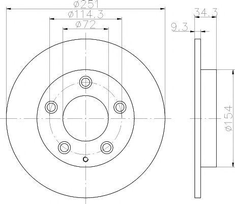 Disc frana