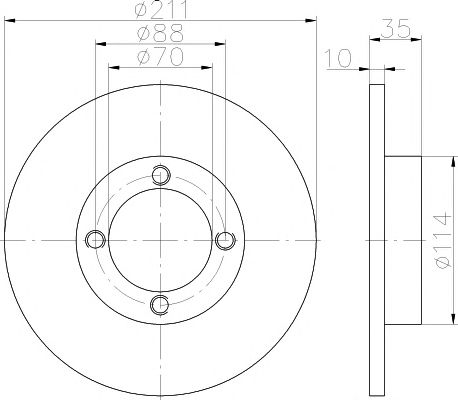 Disc frana