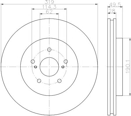 Disc frana