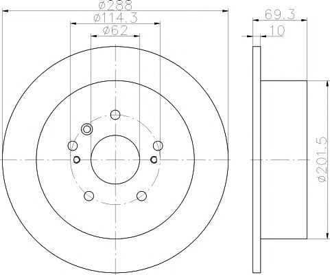 Disc frana