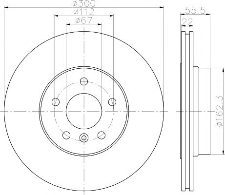 Disc frana