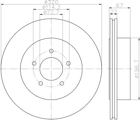 Disc frana