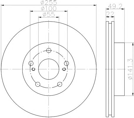 Disc frana