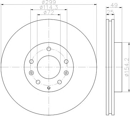 Disc frana