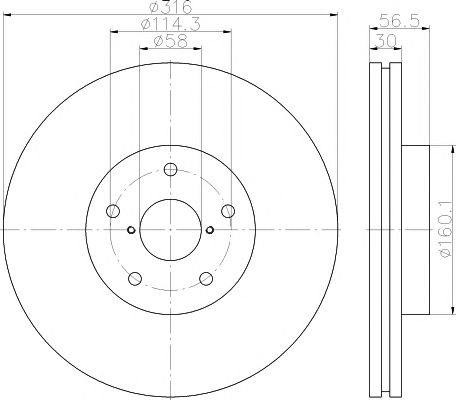 Disc frana