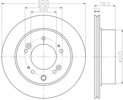 Disc frana