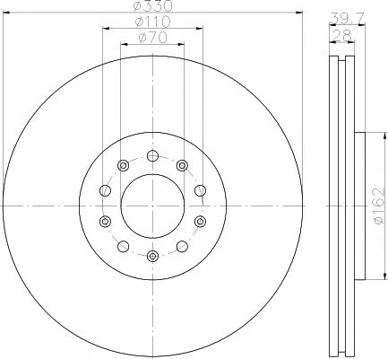 Disc frana